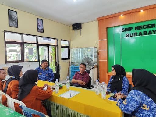 Kegiatan Visitasi DPL ke SMPN 18 Surabaya