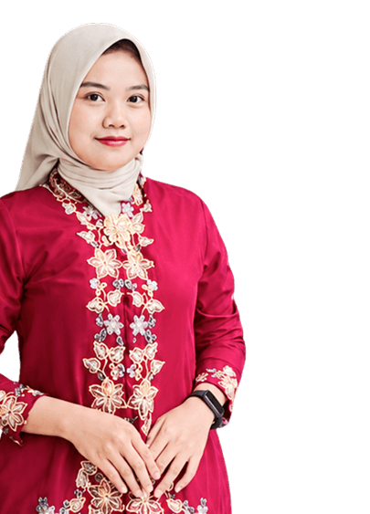 Ayu Wulansari — kebaya merah